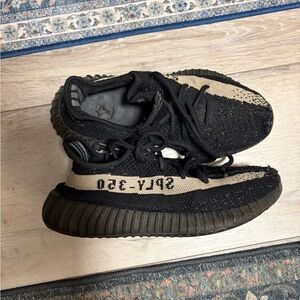 Yeezy Boost 350 in Black and Cream